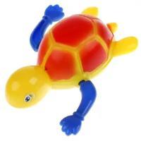 Игрушка для малышей черепаха / Заводная / Водоплавающая