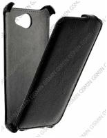 Кожаный чехол для HTC Desire 516 Dual Sim Gecko Case (Черный)