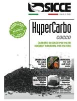 Sicce наполнитель для фильтров HYPERCARBO COCCO активированный уголь 2x150 г