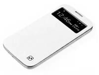 Чехол HOCO Classic View для Samsung Galaxy S4 i9500/9505 White (белый с окном)