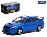 Машина металлическая SUBARU WRX STI, 1:43, цвет синий