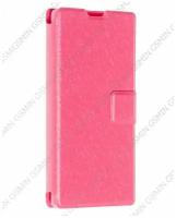 Чехол-книжка с магнитной застежкой для Xiaomi Red Rice 1s (Малиновый)