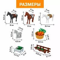 Конструктор Ферма Конюшня, 89 деталей