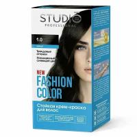 Краска для волос, Studio Professional, Fashion Color, 1.0 чёрный, 115 мл