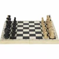 Шахматы турнирные деревянные большая доска 40х40 см золотая сказка 664670 (1)