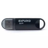 Флешка USB 2.0 Exployd 64 ГБ 570 ( EX-64GB-570-Black )