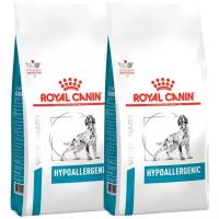 Сухой корм для собак Royal Canin Hypoallergenic DR21 при аллергии 2шт. х 14 кг