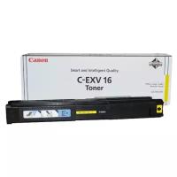 Картридж Canon C-EXV16 Y (1066B002), 36000 стр, желтый