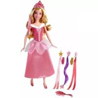 Кукла Mattel Disney Princess Модные причёски Аврора, 28 см, BDJ51