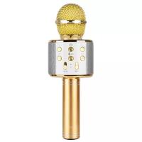 Караоке-микрофон WSTER WS-858 оригинальный, золотой