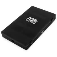 USB 2.0 Внешний корпус 2.5" SATA HDD/SSD AgeStar SUBCP1 (BLACK)