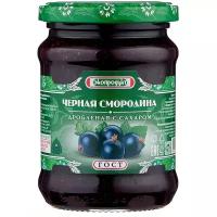 Дробленая черная смородина Экопродукт с сахаром, банка