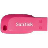 Флеш-накопитель USB 32GB SanDisk Cruzer Blade розовый