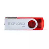 Флеш-накопитель USB 4GB Exployd 530 красный