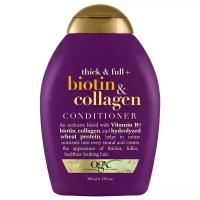 OGX кондиционер Thick and Full+ Biotin and Collagen для тонких волос, 385 мл