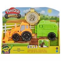 Масса для лепки Play-Doh Wheels Трактор (F1012) 3 цв