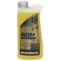 MANNOL 40145 4014 Mannol Antifreeze Advanced AG13 -40 C Желтый 5 л. Готовый раствор охлаждающей жидкости Long