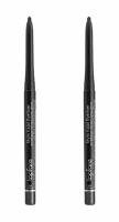 Topface Лайнер для глаз Stylo Kajal Eyeliner, Dark Grey, тон002, 2 шт