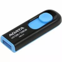 Флеш Диск 128GB ADATA UV128, USB 3.0, черный/синий