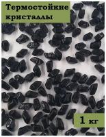 Термостойкие кристаллы FireLord черные камни для каминов / биокаминов / электрокаминов