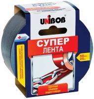 Супер-лента клейкая армиров. 50 мм х 25 м серая UNIBOB