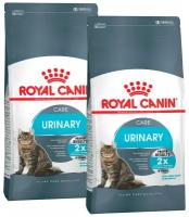 ROYAL CANIN URINARY CARE для взрослых кошек при мочекаменной болезни (0,4 + 0,4 кг)