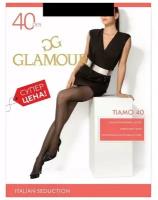 Колготки Glamour Tiamo, 40 den, размер 3, черный