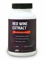 Экстракт красного вина, 90 капсул. Здоровье сердца и сосудов. Red wine extract / PROTEIN.COMPANY