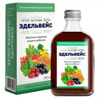 Бальзам Ambrella Альпина «Эдельвейс» крепкое здоровье вашего ребенка 250 мл