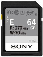 Карта памяти 64GB Sony SDXC 270R/70W (SF-E64/T)