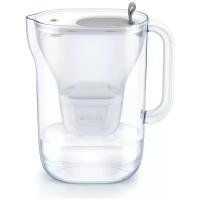 Фильтр кувшин BRITA Style Cool MX+ 2.4 л бело-серый