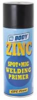 BODY 425 ZINC SPOT SPRAY 1К Грунт токопроводящий для сварки спрей (400мл)