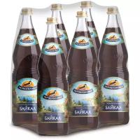 Газированный напиток Черноголовка Байкал, стеклянная бутылка, 1 л, стеклянная бутылка, 6 шт
