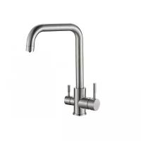 Смеситель для кухонной мойки Steel Hammer SH 715 INOX