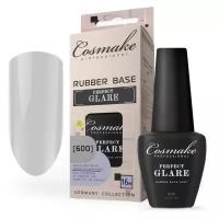 Cosmake Базовое покрытие 600 Rubber Base Perfect Glare, прозрачный, 16 мл