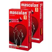 Презервативы masculan 1 Classic Sensitive, 2 уп. по 10 шт