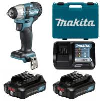 Гайковерт аккумуляторный 12В 160Нм - 3/8" Makita TW160D Li-Ion 2x2Ач, з/у TW160DWAE