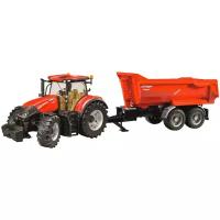 Трактор Bruder Case IH Optum 300 CVX 03-199 с прицепом 1:16