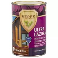 VERES пропитка Ultra Lazura, 0.9 л, №8 Тёмный дуб