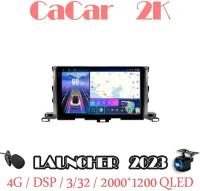 Магнитола CaCar 2К Toyota Highlander 13-18 (4/32/Qled/DSP/4G)