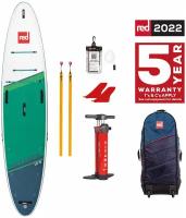 Cап борд надувной двухслойный Red Paddle 12.6 Voyager 2022 (381x81x15 см) / Sup board, сапборд, доска для сап серфинга