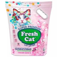 FRESH CAT Силикагелевый наполнитель "Утренней свежести", 2кг / 5л