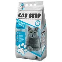 Комкующийся наполнитель Cat Step Compact White Original, 5 л