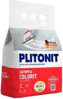 Затирка цементная Plitonit Colorit 7401C светло-желтая 2 кг