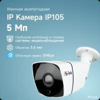Цилиндрическая камера видеонаблюдения IP 5Мп 1944P PS-link IP105