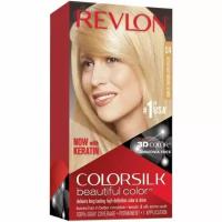 Краска для волос Revlon ColorSilk с кератином, 04 ультра-светлый блонд