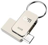 Процессор 32 ГБ DM PD020 USB-флеш-накопитель U-диск с вращающейся цепочкой для ключей переносной USB-накопитель для мобильного телефона и компьютера