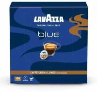 Капсулы кофе LAVAZZA BLUE СAFFE CREMA LUNGO, 100 капс