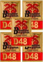 Дрожжи спиртовые Double Dragon D48 Turbo, 5 шт. 660 гр