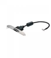 Кабель 1700008822-11 DVI to DVI port cable, DVI 19P(F)/2*10P-1.25 30CM W/BKT Advantech